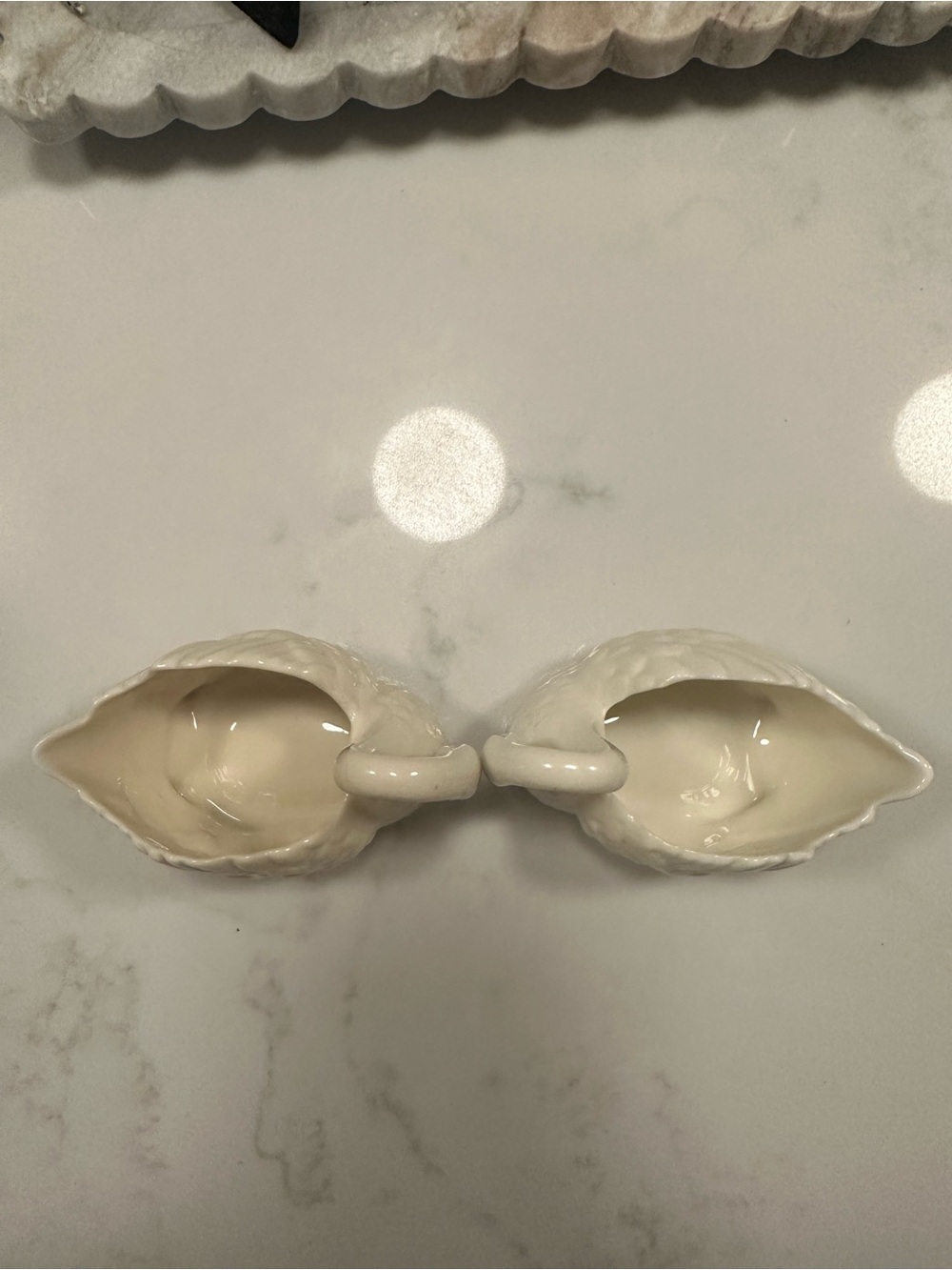 Vintage Pair of Lenox Swan Trinket Dishes - Picture 4 of 7